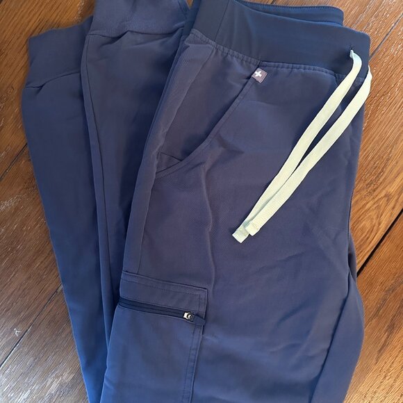 Figs Pants - Space Navy XS Zamora Jogger Scrub Pants